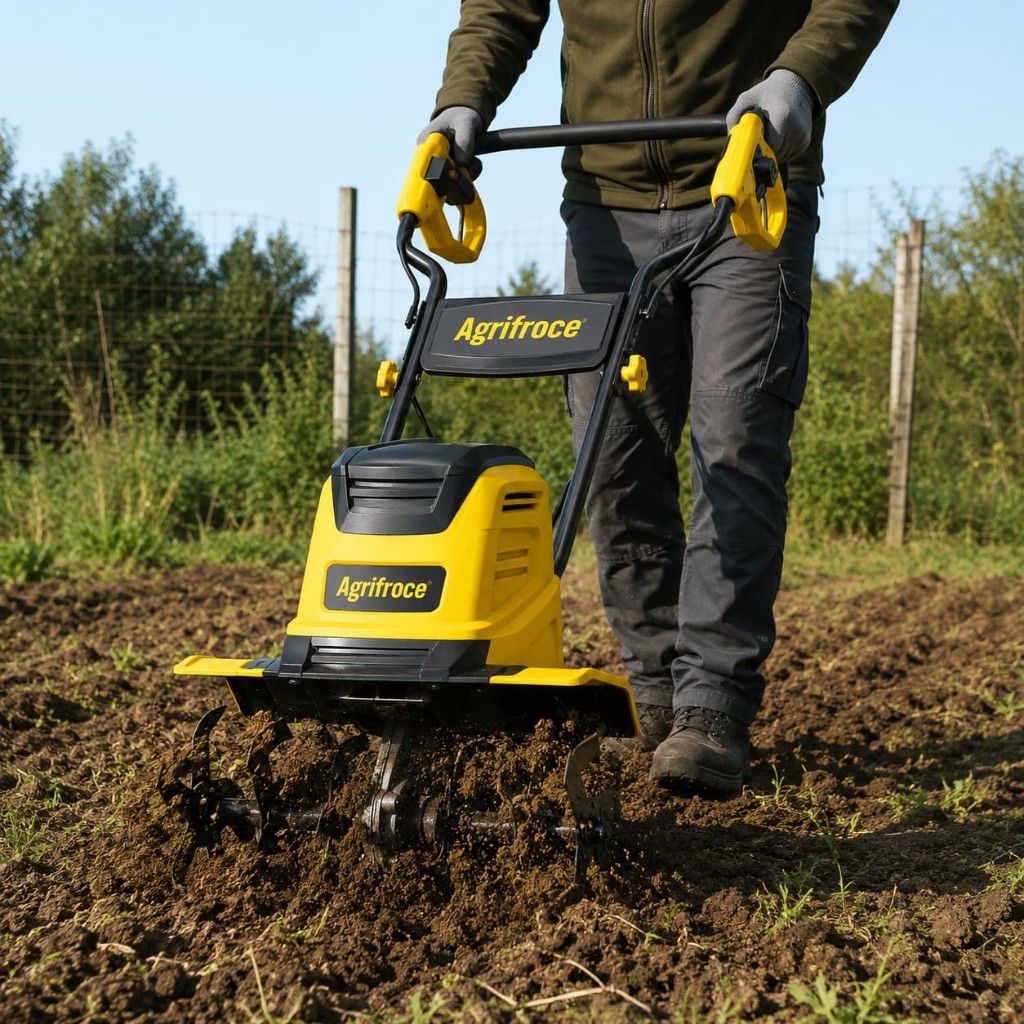 AgriForce motore 1500W su terreno duro