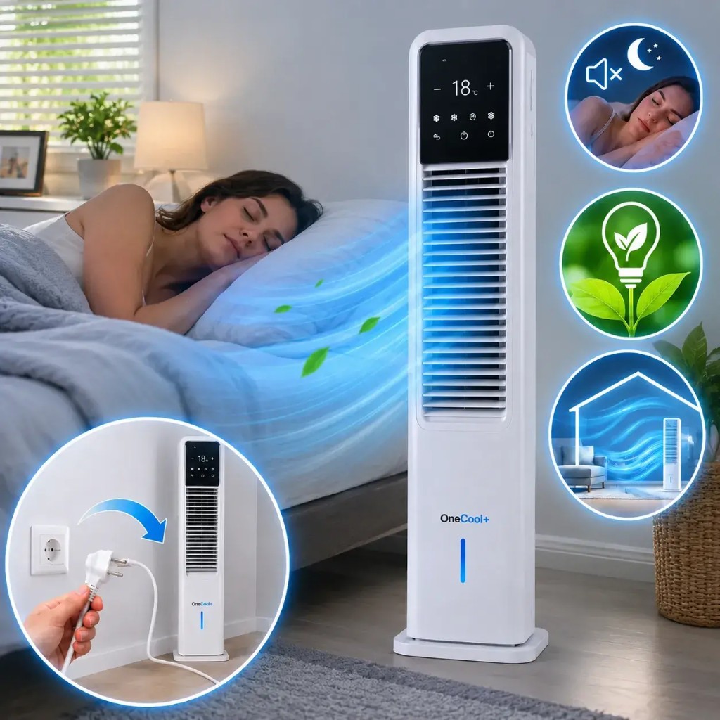 OneClima+ modalità notte silenziosa in camera da letto
