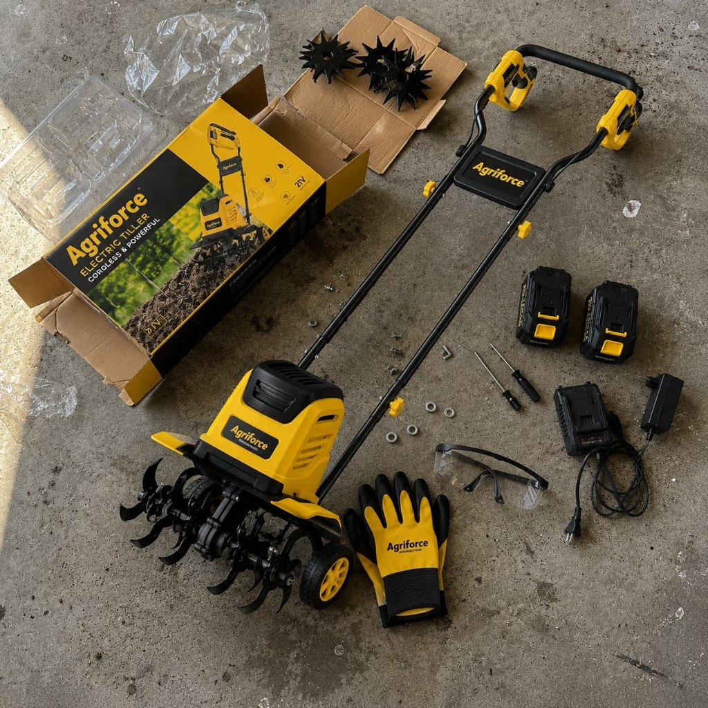 Recensione AgriForce giardino